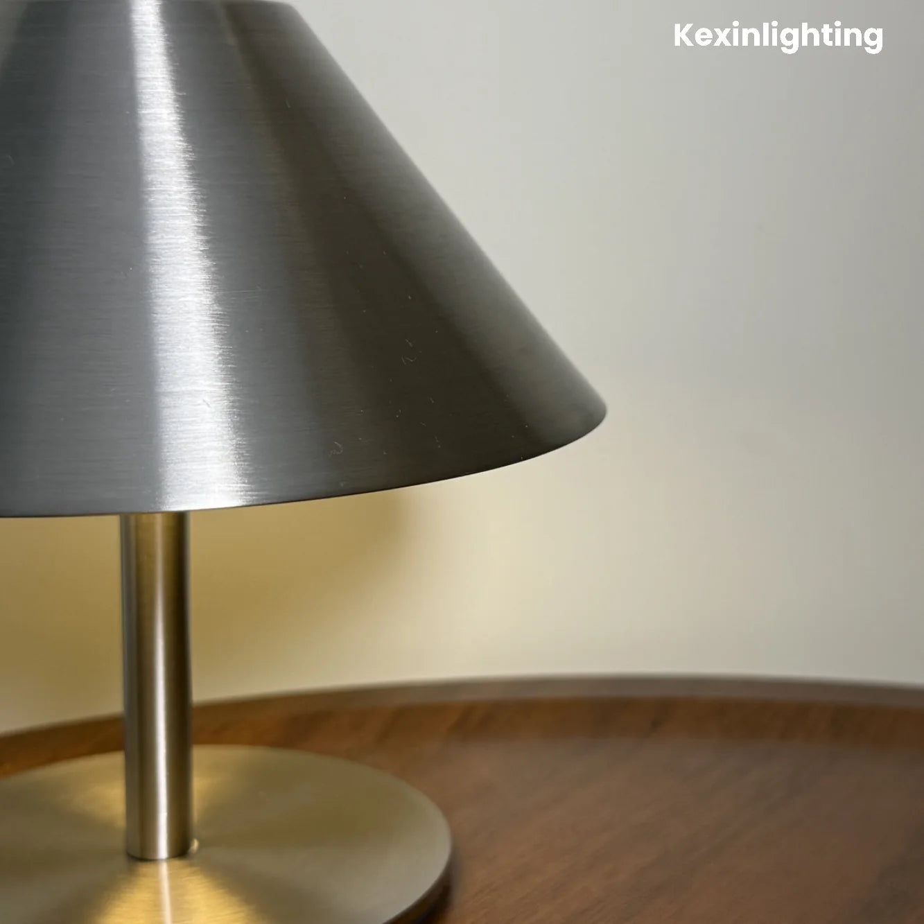 Cordless Touch LED Desk Lamp – 3-Color Dimmable, Rechargeable, Portable