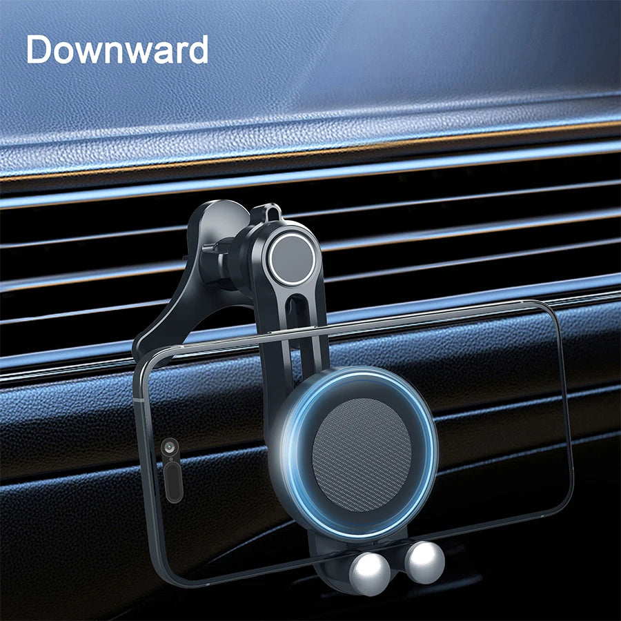 MagSafe-Compatible Magnetic Car Phone Mount – Air Vent, Strong Magnetic Hold