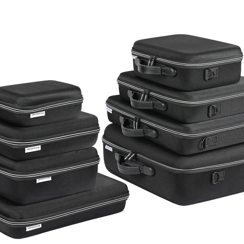 DIY Sponge Electronics Organizer Case – Customizable Foam Travel Carry Bag