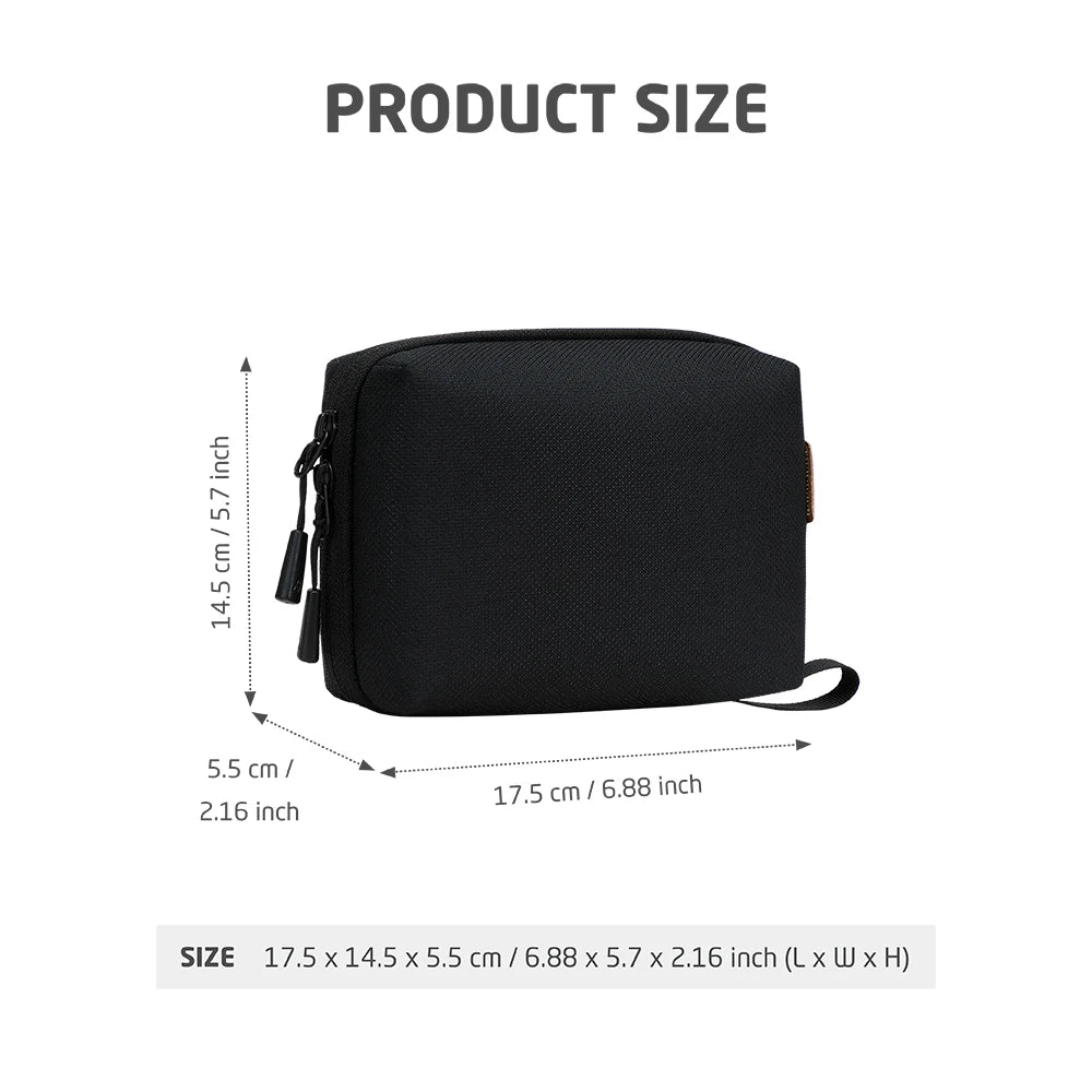 Travel Electronics Organizer Bag – Portable Cable, Charger & Power Bank Storage