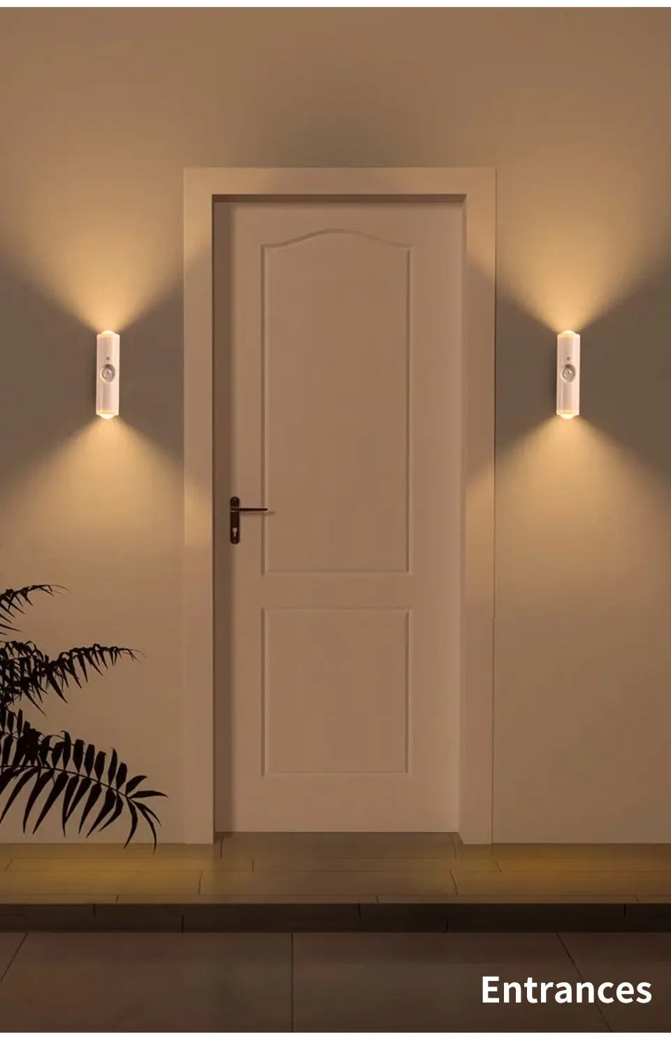 Magnetic LED Night Light – Motion Sensor, 7-Color RGB, USB Rechargeable