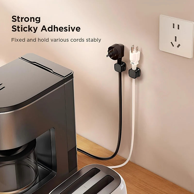 Adhesive Magnetic Cable Clips – Wire & Cord Organizer for Desk, Office & Home