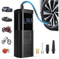 STSCELZ Cordless Tire Inflator – 150 PSI, 3X Faster, Digital Gauge & LED Light