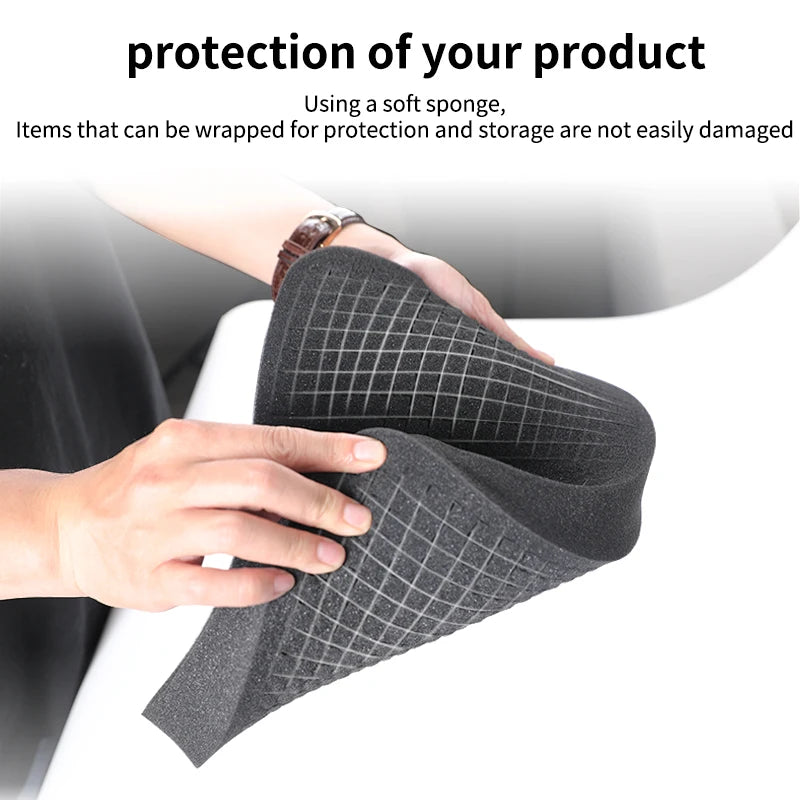 DIY Sponge Electronics Organizer Case – Customizable Foam Travel Carry Bag