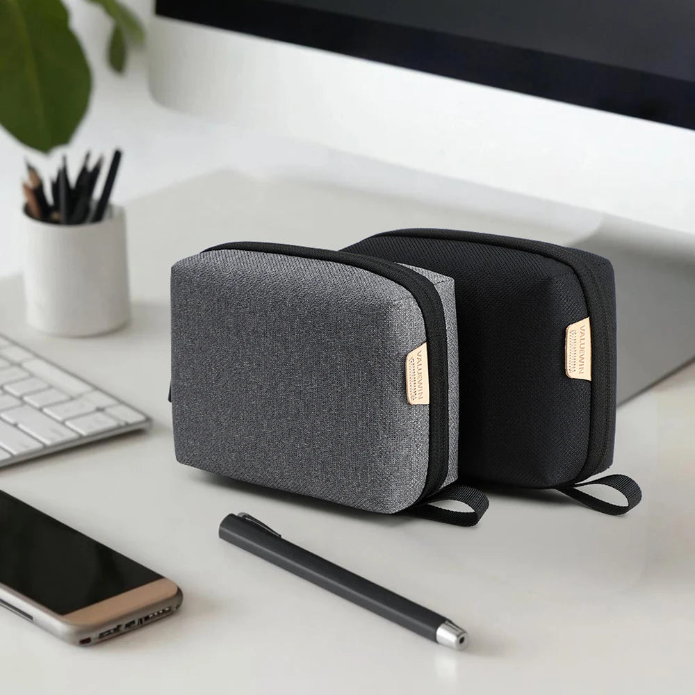 Travel Electronics Organizer Bag – Portable Cable, Charger & Power Bank Storage