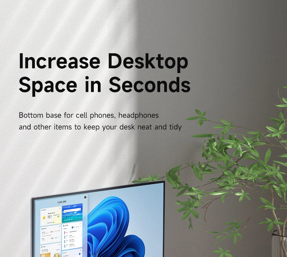 Adjustable Laptop Stand – 360° Rotating, Ergonomic, Fits Up to 18 Inches