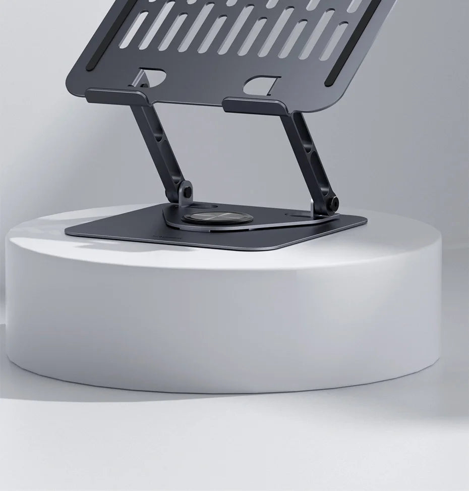 Adjustable Laptop Stand – 360° Rotating, Ergonomic, Fits Up to 18 Inches