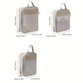 3-Piece Travel Compression Packing Cubes – Carry-On Luggage Organizer Set