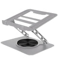 Foldable Laptop Stand – 360° Rotating Base, Adjustable & Ergonomic