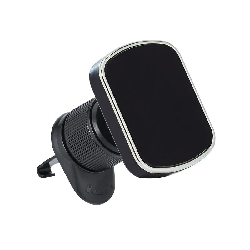 Magnetic Car Phone Mount – Anti-Slip Plate, One-Hand Operation, Universal Vehicle Fit