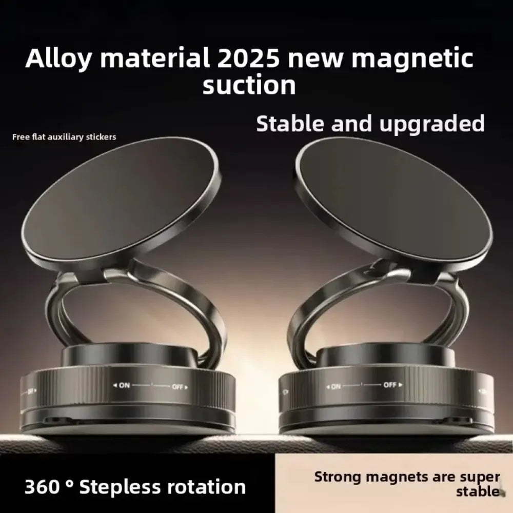 Magnetic Car Phone Holder – 360° Rotatable & Foldable Mount, Universal Compatibility