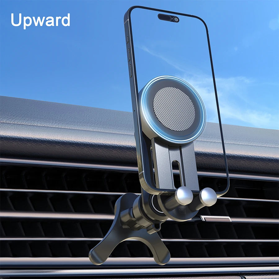 MagSafe-Compatible Magnetic Car Phone Mount – Air Vent, Strong Magnetic Hold