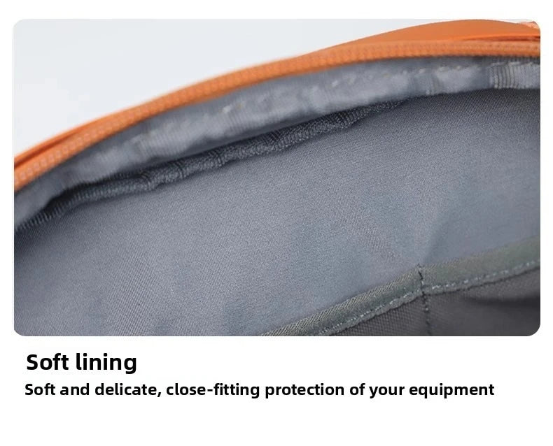 2-in-1 Tech Organizer Pouch – Detachable Double-Layer Cable & Electronics Storage Bag