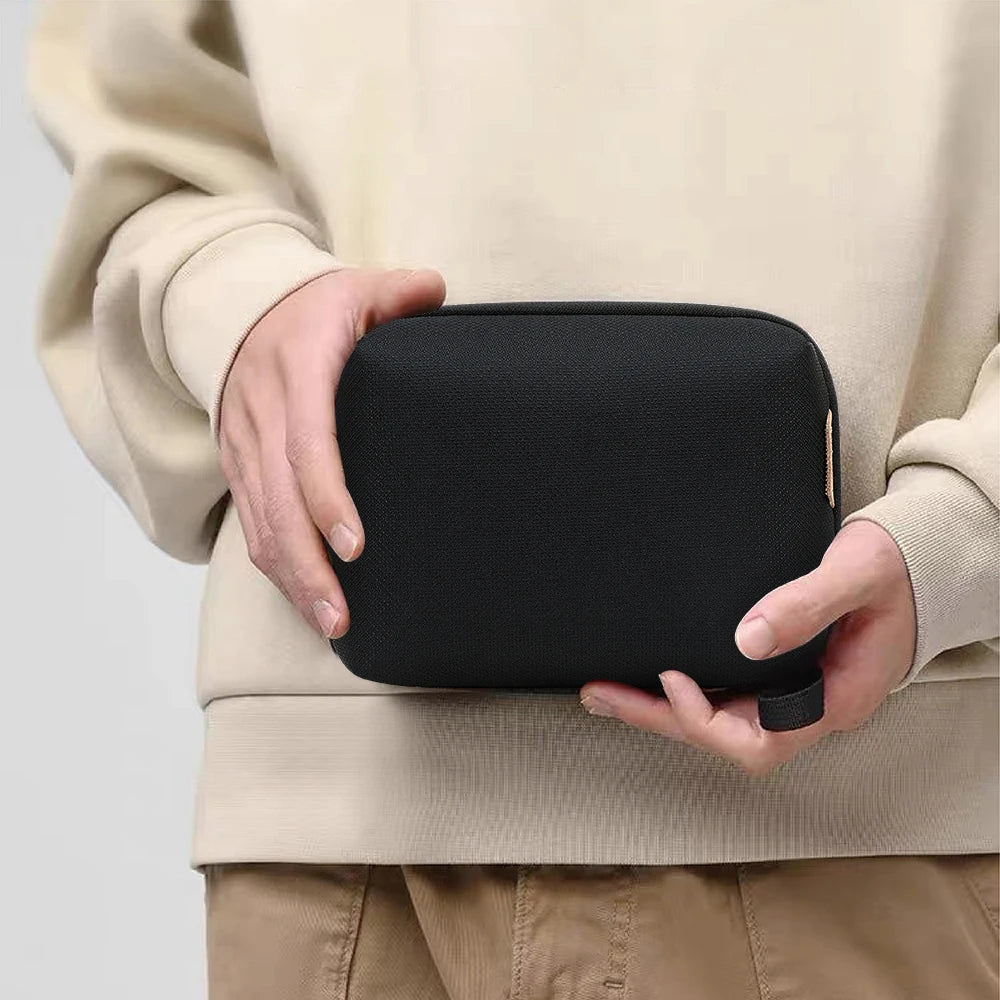 Travel Electronics Organizer Bag – Portable Cable, Charger & Power Bank Storage