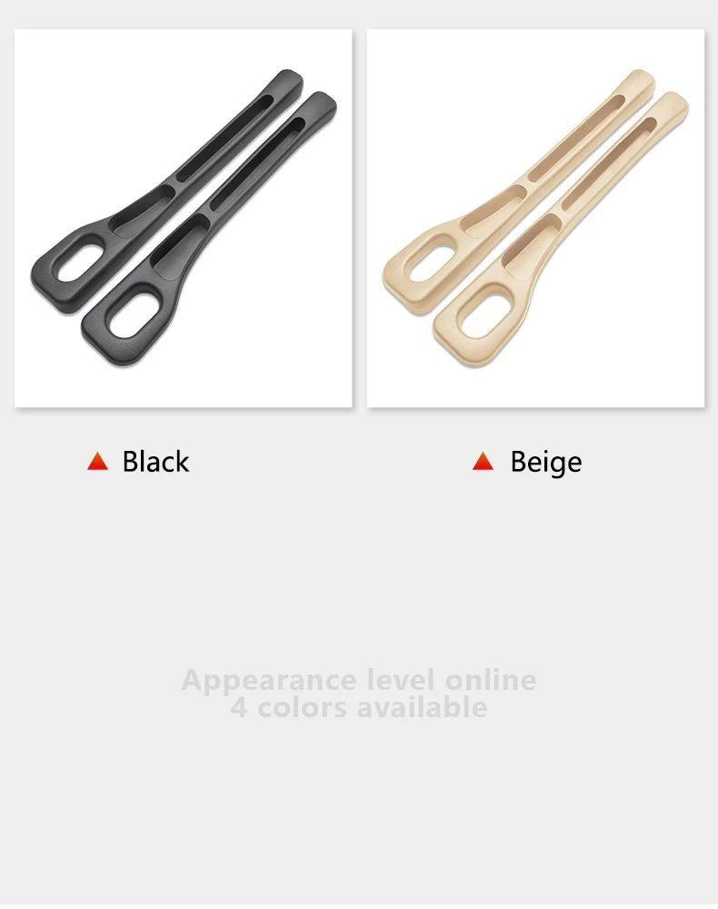 Waterproof Car Seat Gap Filler Strip 2-Pack – EVA Plug with 2 Grooves, Seatbelt-Safe