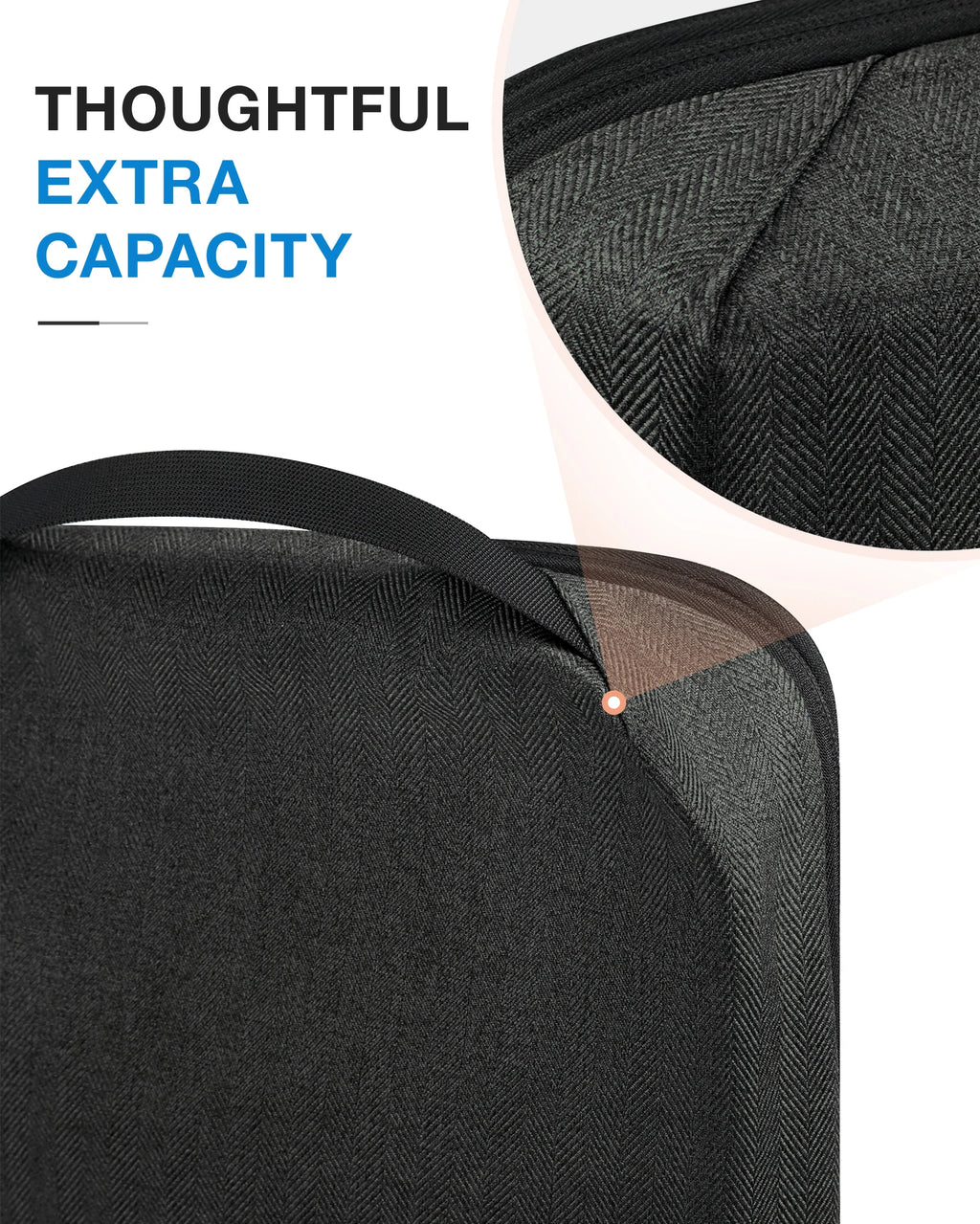 BAGSMART 6-Piece Compression Packing Cubes Set – Expandable Travel Luggage Organizer with Shoe Bag